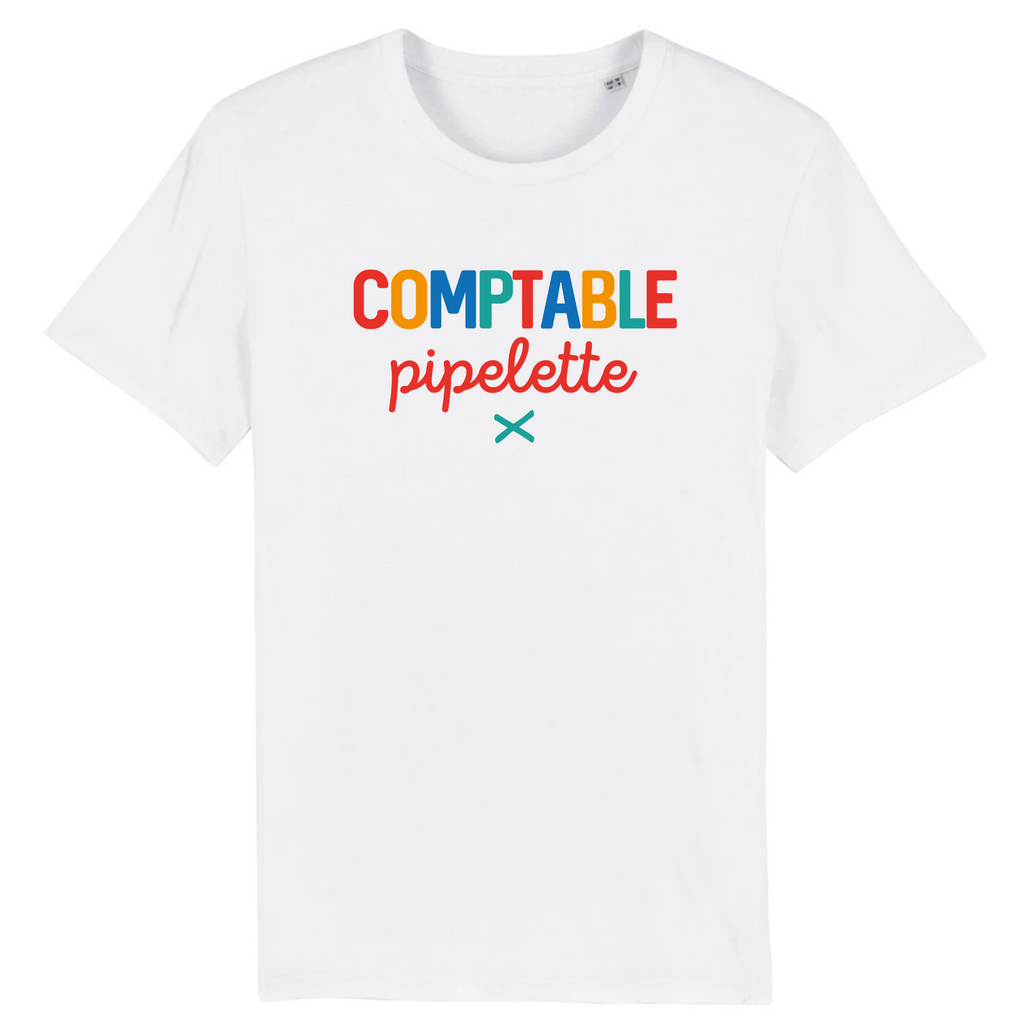 Comptable pipelette - Blanc