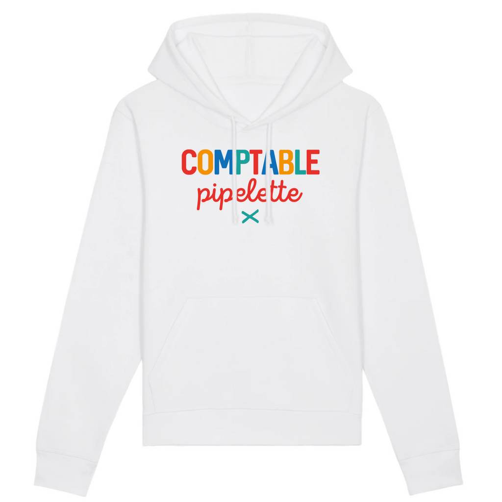 Comptable pipelette - Blanc