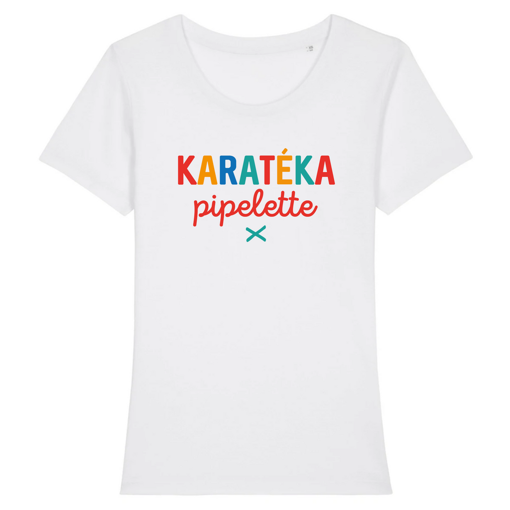 Karatéka pipelette - Blanc