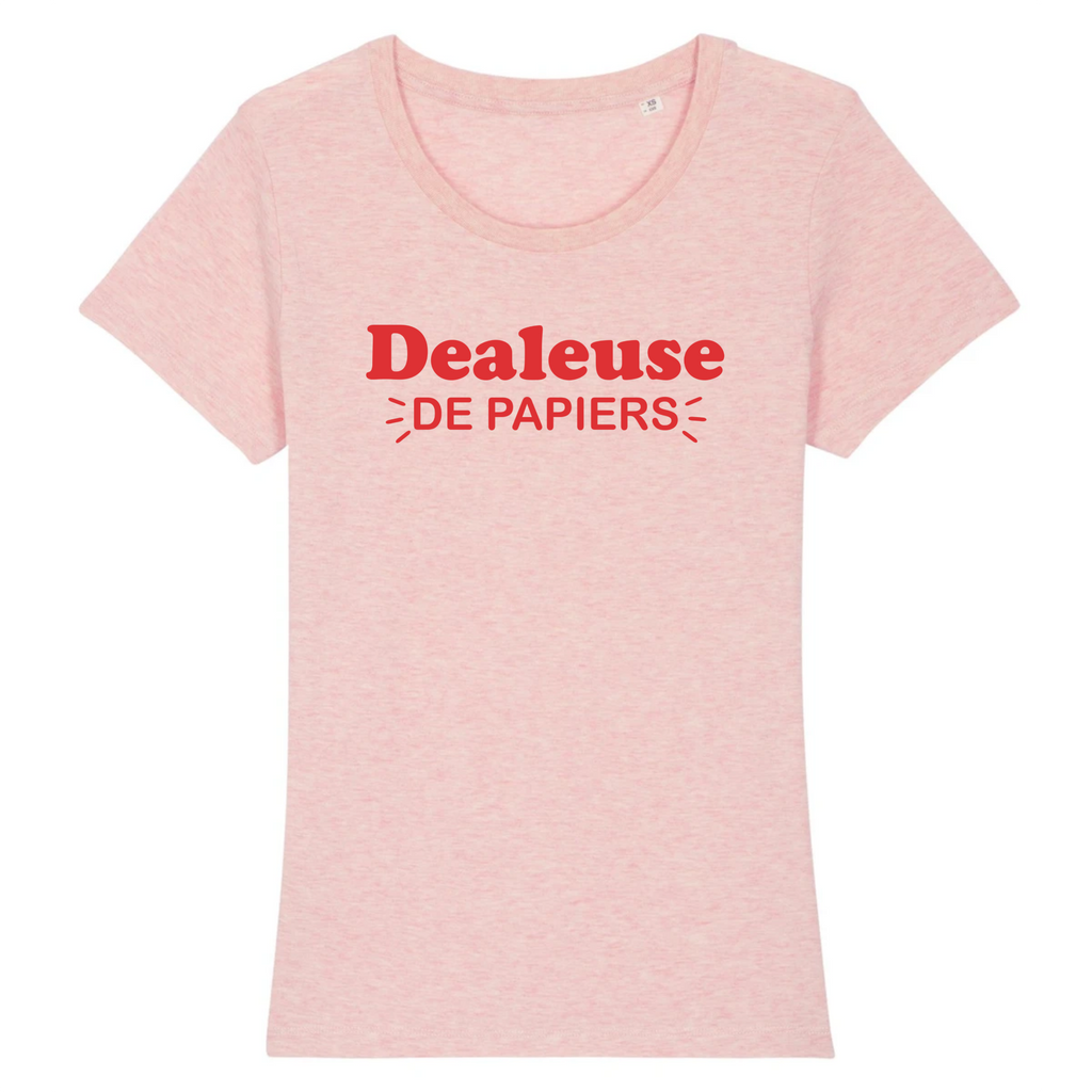 Dealeuse de papiers - Rose