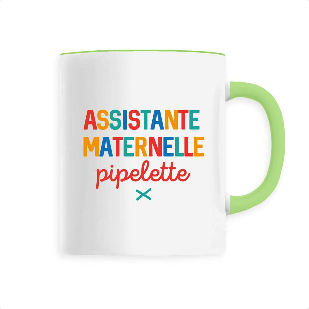 Assistante Maternelle pipelette - Vert