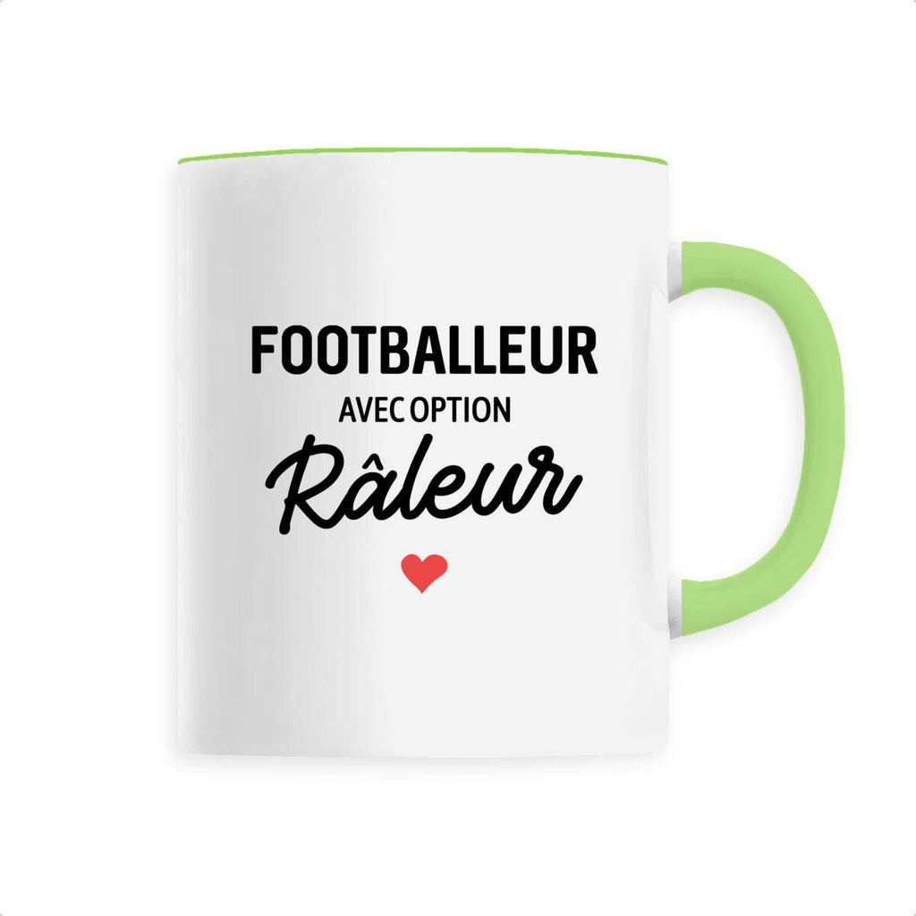 Footballeur avec option râleur - Vert