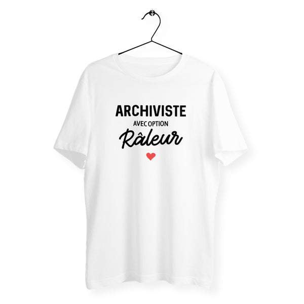 Archiviste avec option râleur - Blanc